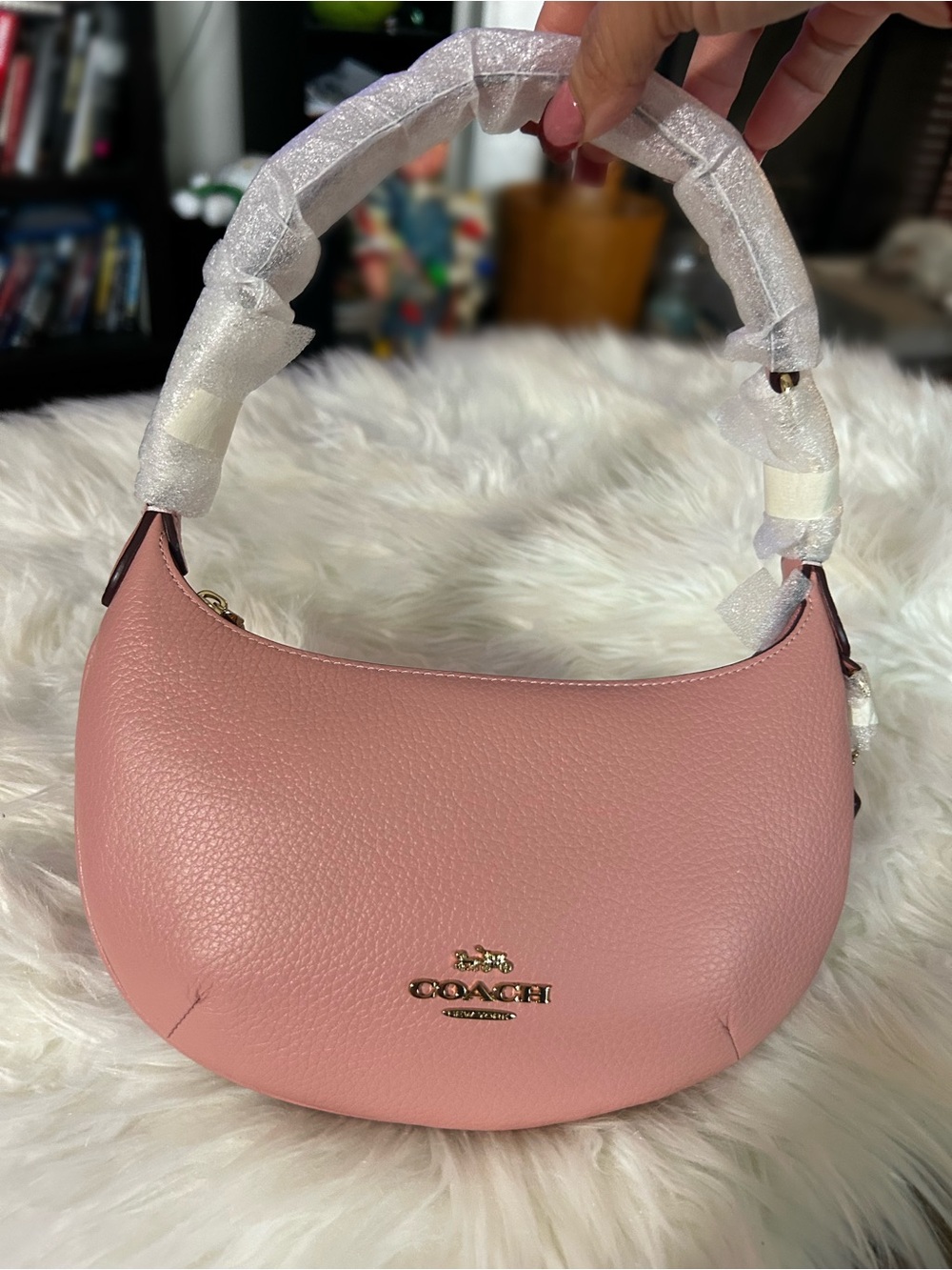 Coach mini Payton in Pink Petal NWT